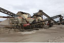 Photo Textures of Background Gravel Quarry